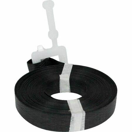 ENCORE PACKAGING Pre Cuts 12 x 17'  Black Polypropylene Strapping, 500PK P12PC2-BK